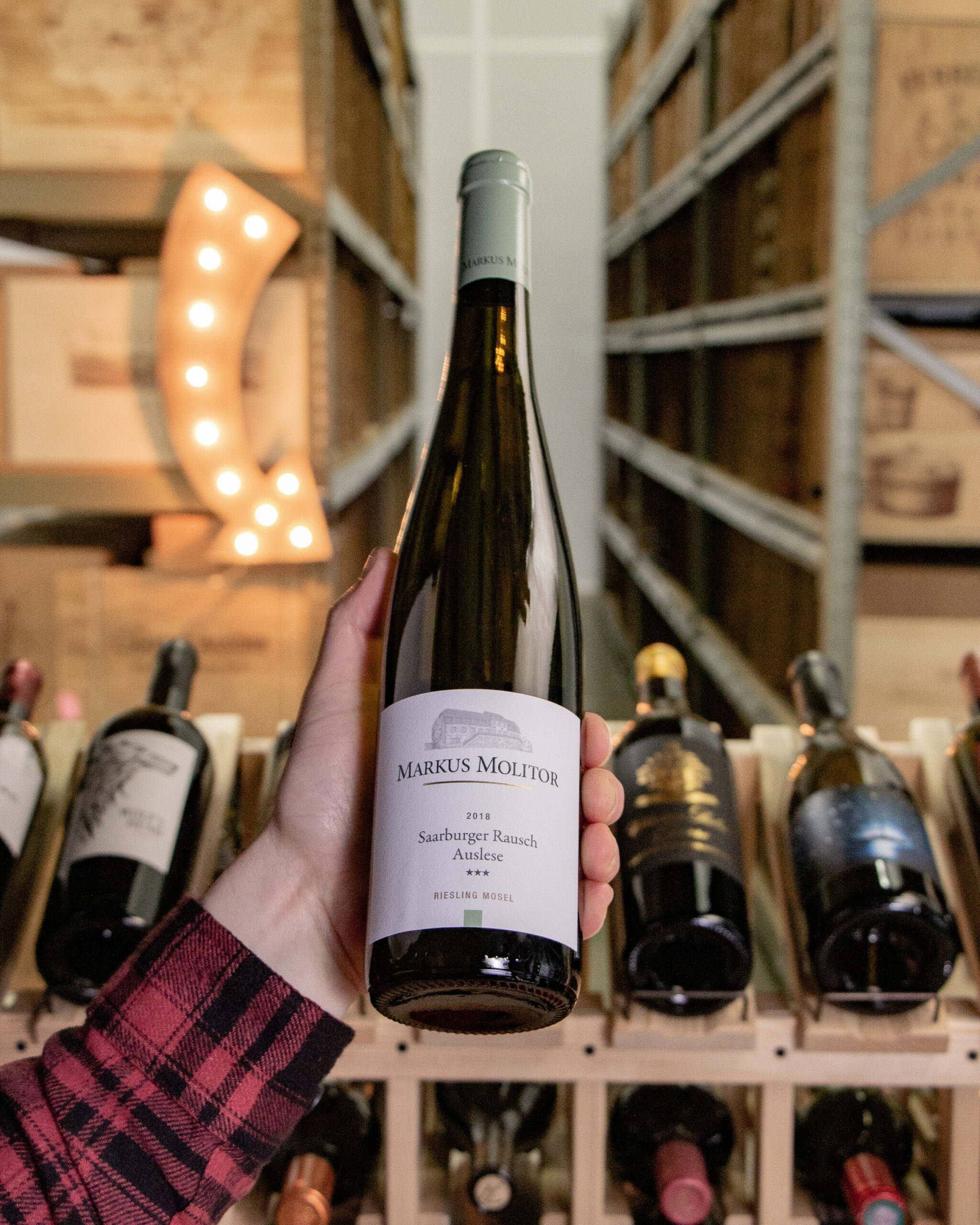 Markus Molitor Riesling Saarburger Rausch Auslese Green Capsule 2018