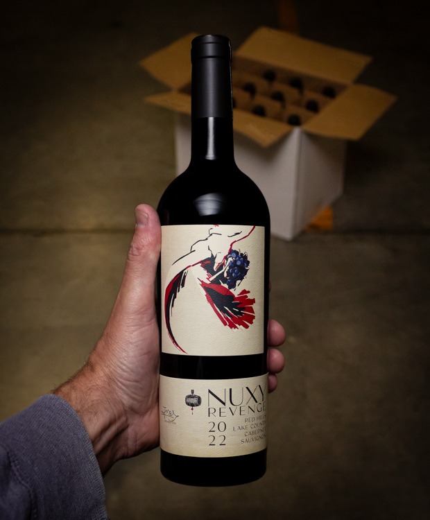 NUXY Cabernet Sauvignon Revenge Red Hills Lake County 2022