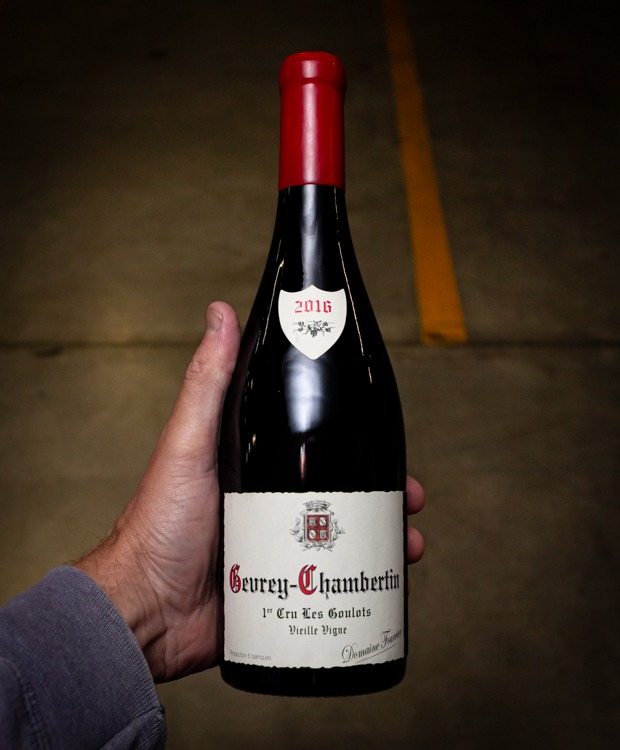 Domaine Fourrier Gevrey-Chambertin Les Goulots Vieilles Vigne Premier Cru 2016