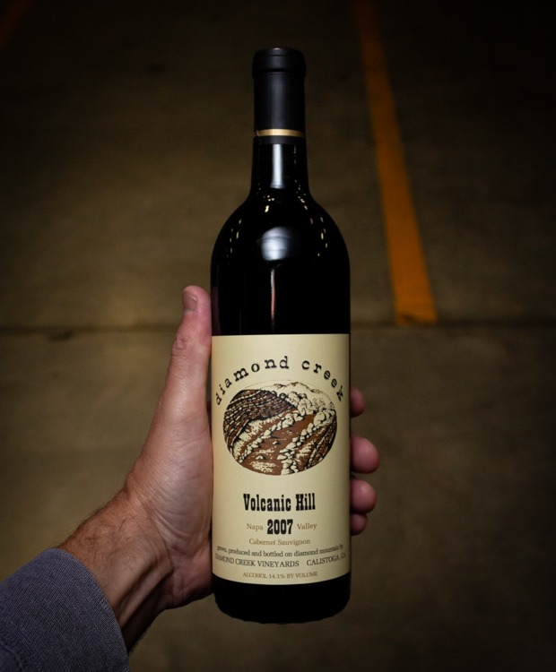 Diamond Creek Cabernet Sauvignon Volcanic Hill Diamond Mountain District Napa Valley 2007