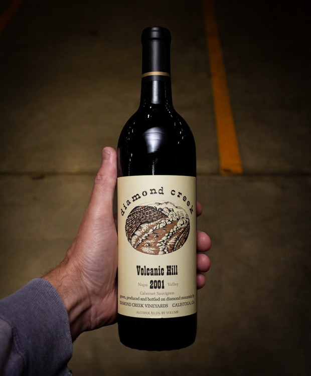 Diamond Creek Cabernet Sauvignon Volcanic Hill Diamond Creek District Napa Valley 2001