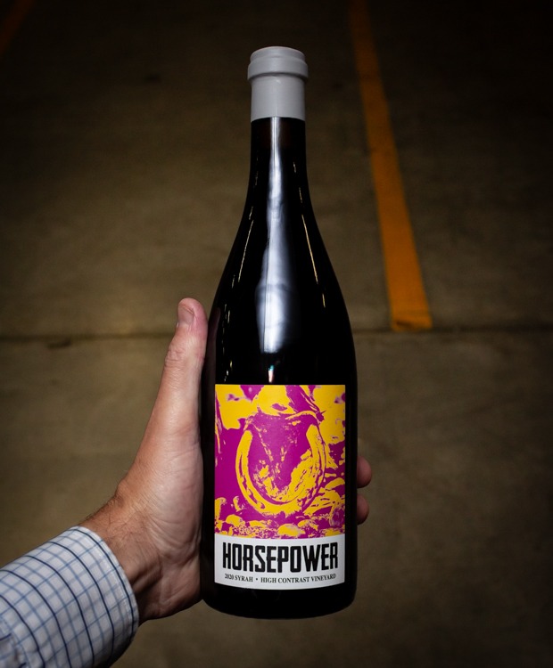 Horsepower Vineyards Syrah High Contrast Vineyard Walla Walla Valley 2020