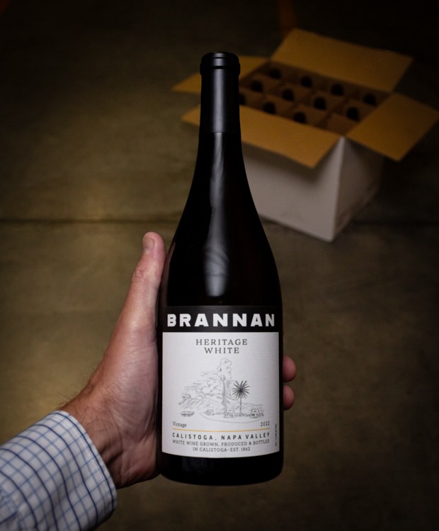 Brannan Wines White Blend Heritage Calistoga Napa Valley 2022