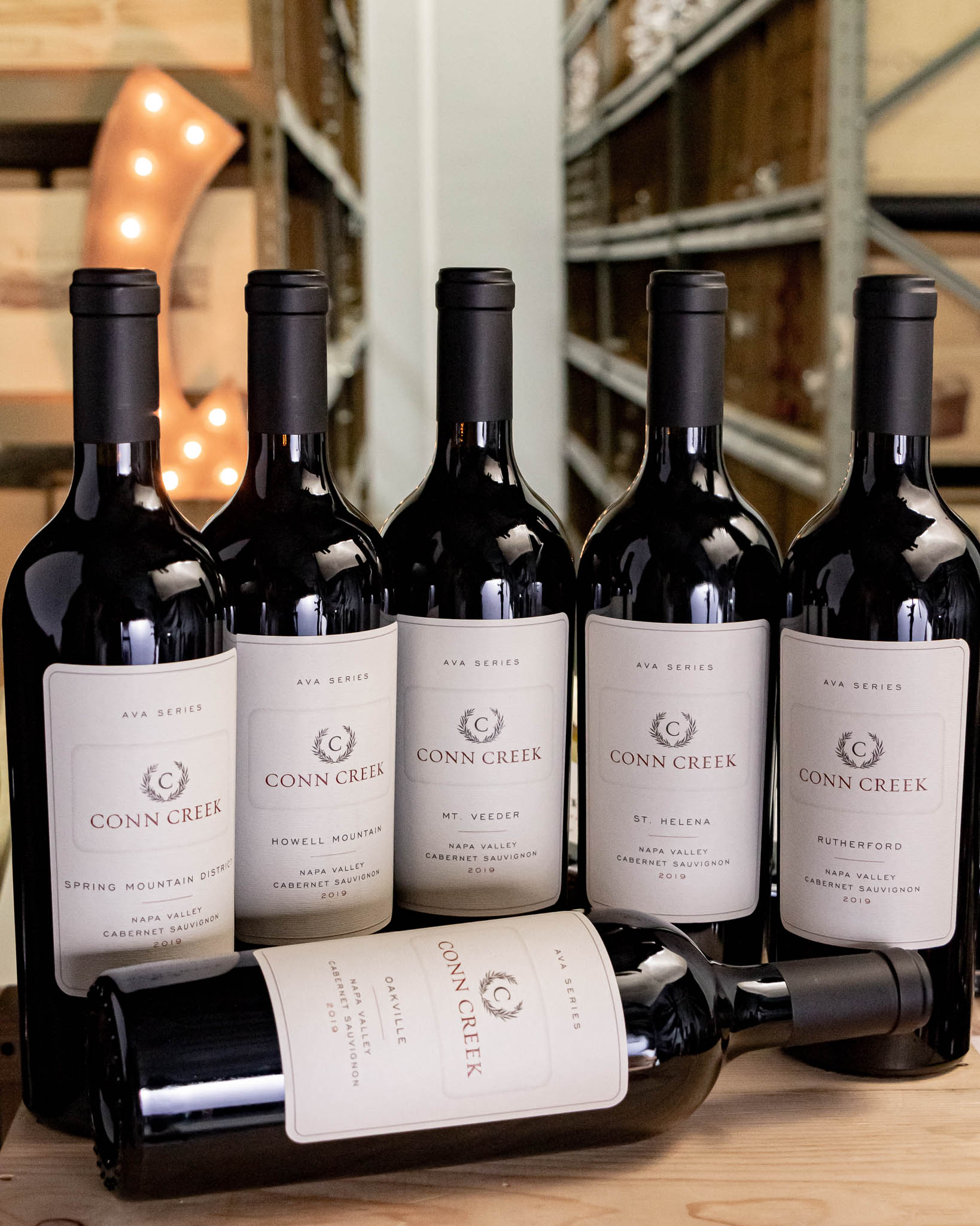 Conn Creek Mountain vs. Valley AVA Napa Valley 2019 (6-Pack)