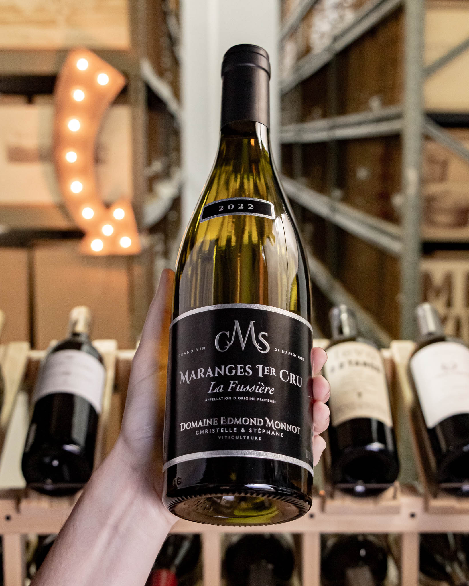 Domaine Edmond Monnot et Fils Blanc La Fussière Maranges Premier Cru 2022