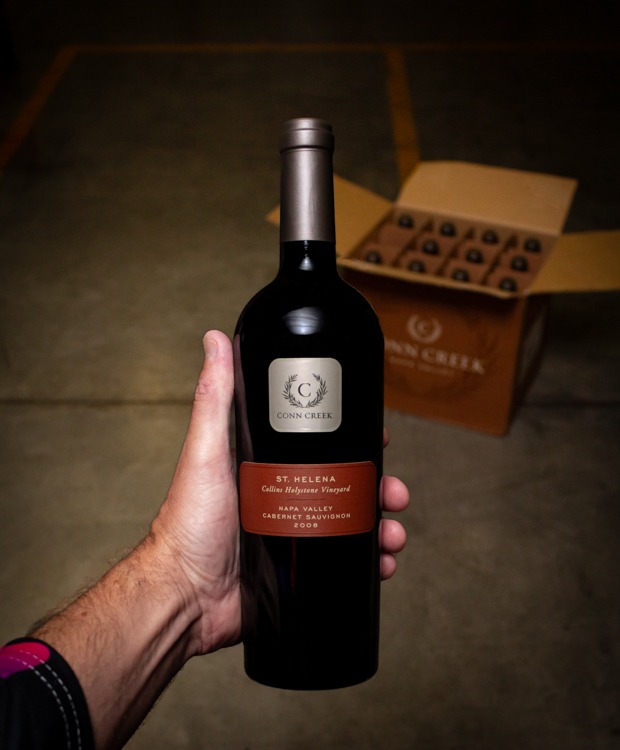 Conn Creek Cabernet Sauvignon AVA Series Collins Holystone Vineyard St. Helena Napa Valley 2008