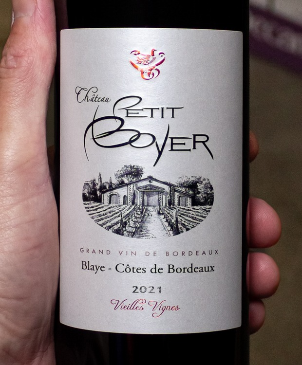 Château Petite Boyer Blaye Côtes de Bordeaux Vieilles Vignes 2021