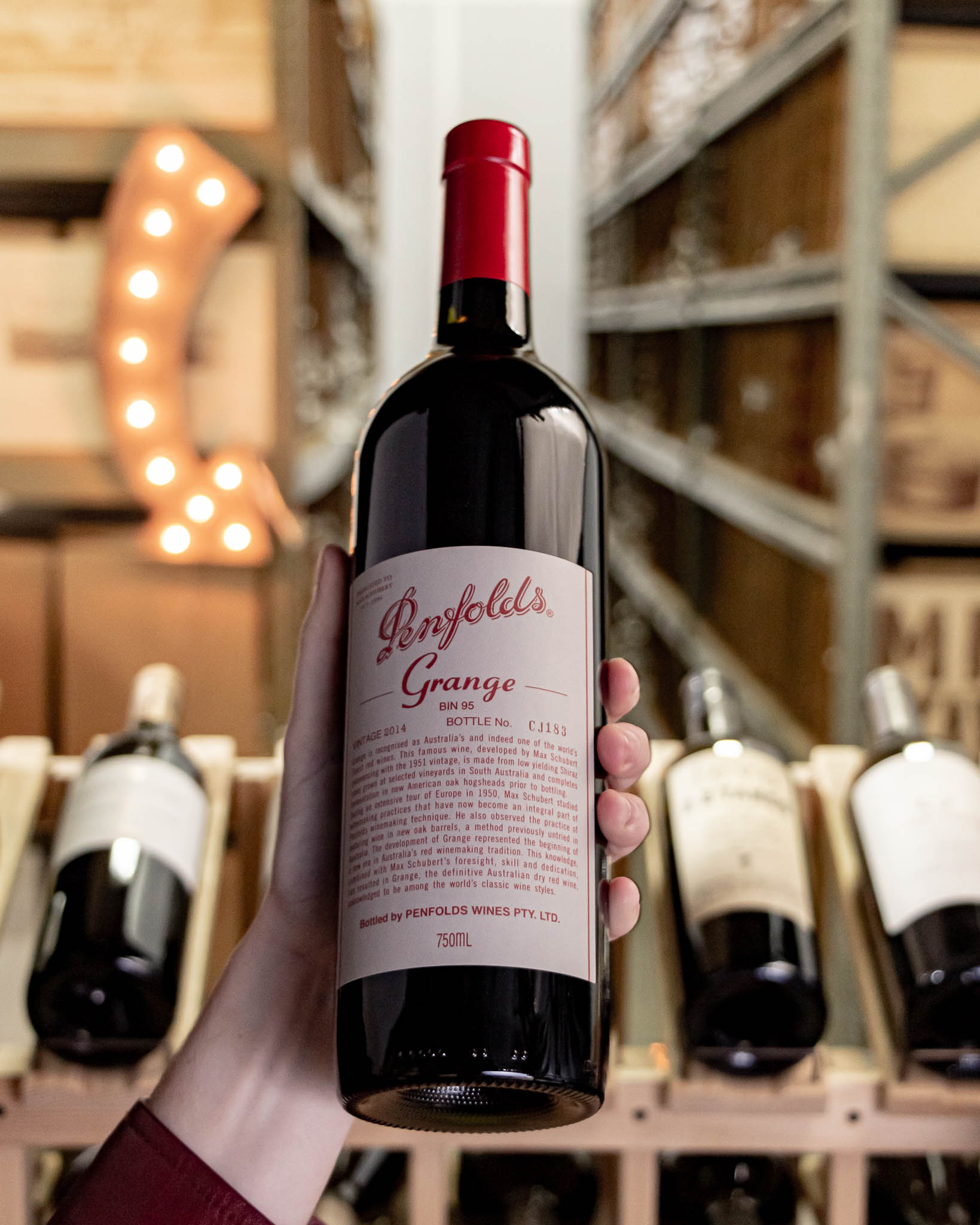 Penfolds Grange Shiraz Bin 95 South Australia 2014