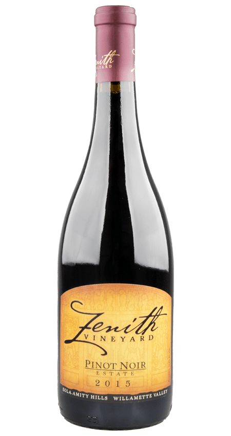 Zenith Vineyard Estate Pinot Noir Willamette Valley 2015