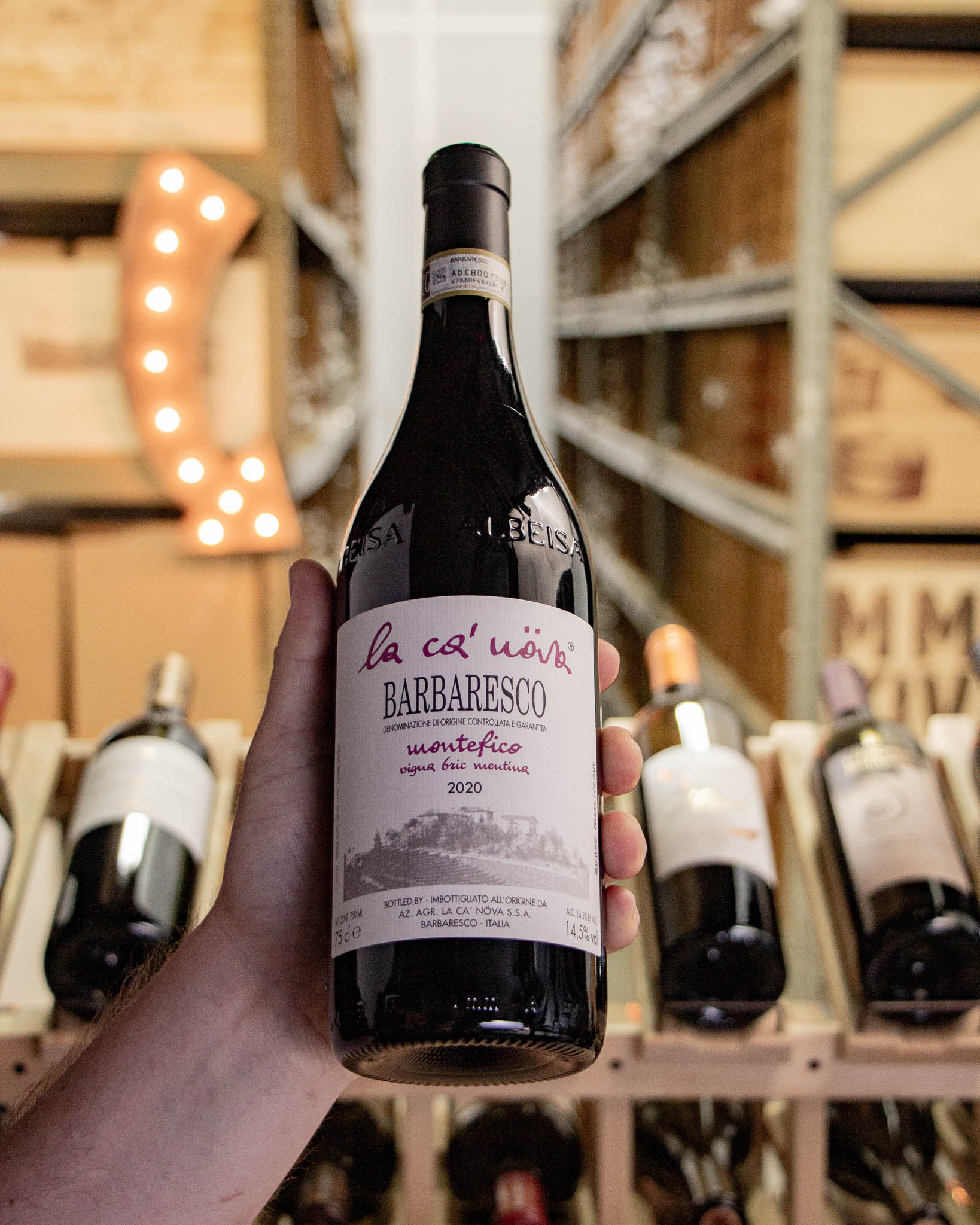 La Ca' Nova Barbaresco Montefico Vigna Bric Mentina 2020