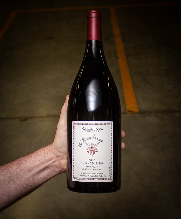 School House Vineyard Mescolana Zinfandel Blend Spring Mountain District Napa Valley 2010 (Magnum 1.5L)