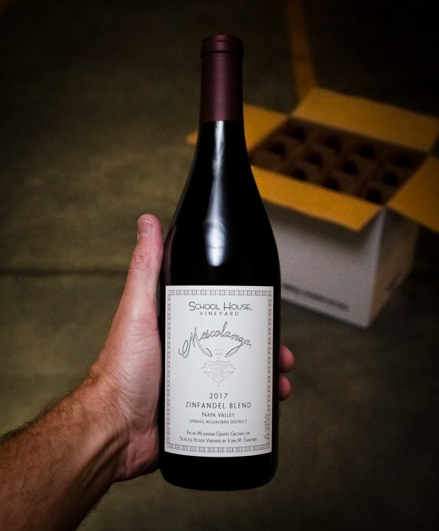 School House Vineyard Mescolanza Zinfandel Blend Spring Mountain District Napa Valley 2017