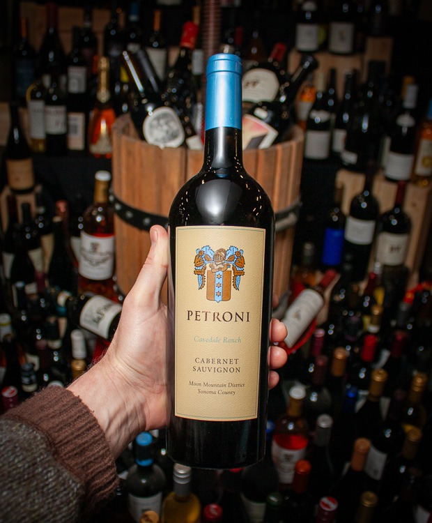 Petroni Vineyards Cabernet Sauvignon Cavedale Ranch Moon Mountain District 2015