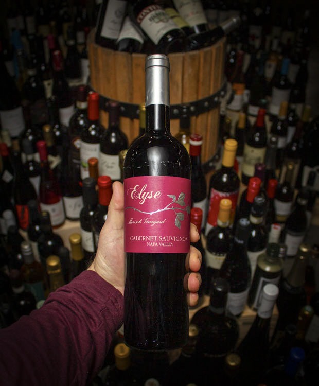 Elyse Winery Cabernet Sauvignon Morisoli Vineyard Rutherford Napa Valley 1995