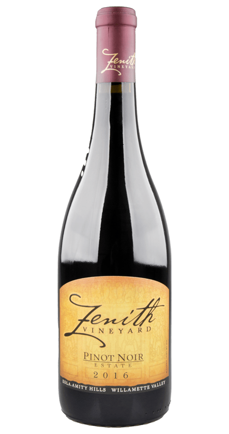 Zenith Vineyard Estate Pinot Noir Willamette Valley 2016