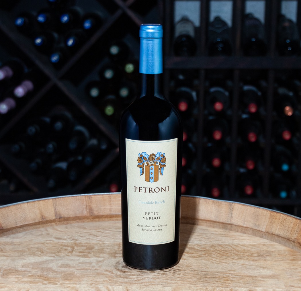 Petroni Vineyards Petit Verdot Cavedale Ranch Moon Mountain District 2017