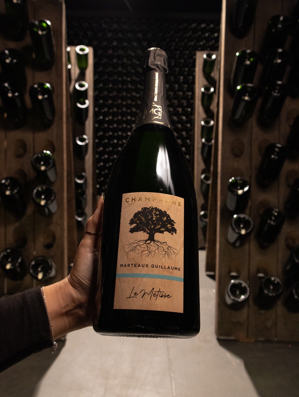 Champagne Marteaux Guillaume Le Métisse Extra Brut NV (Magnum 1.5L)
