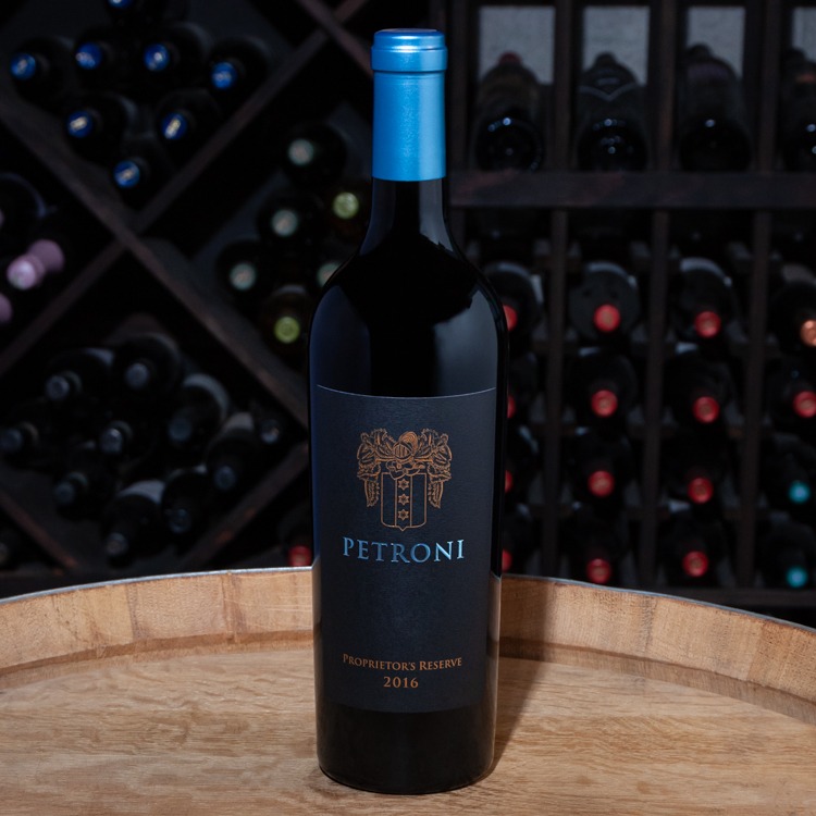 Petroni Vineyards Red Blend Proprietor's Reserve Moon Mountain District 2016