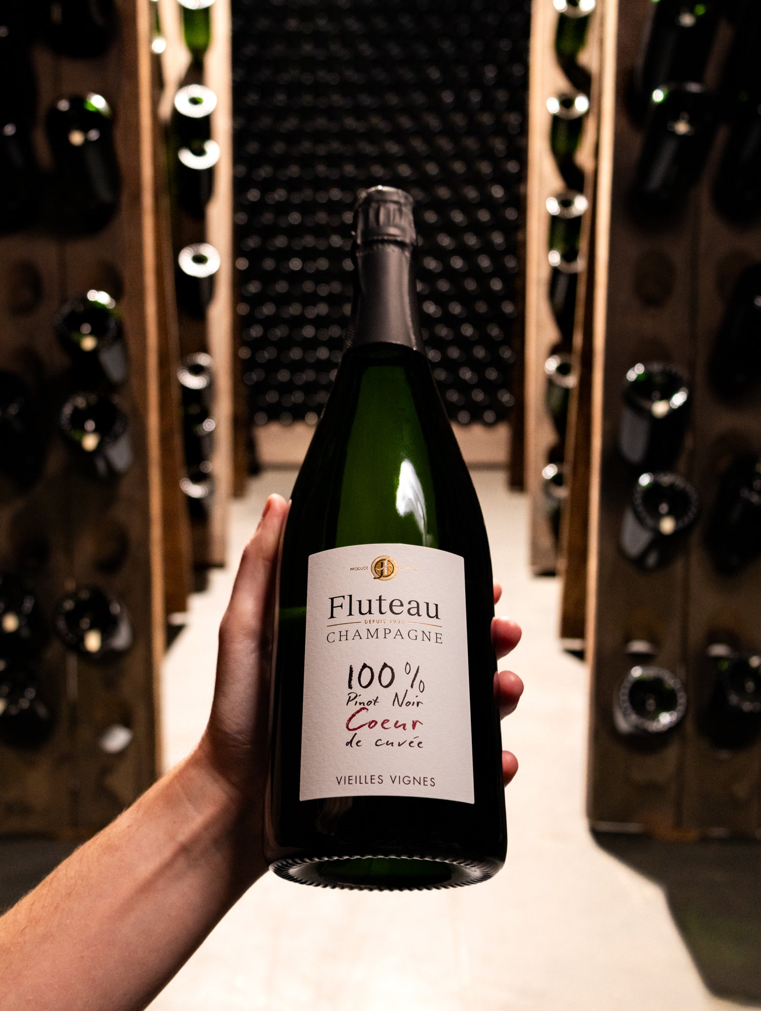 Champagne Fluteau Coeur de Cuvee Vielles Vignes Extra Brut NV
