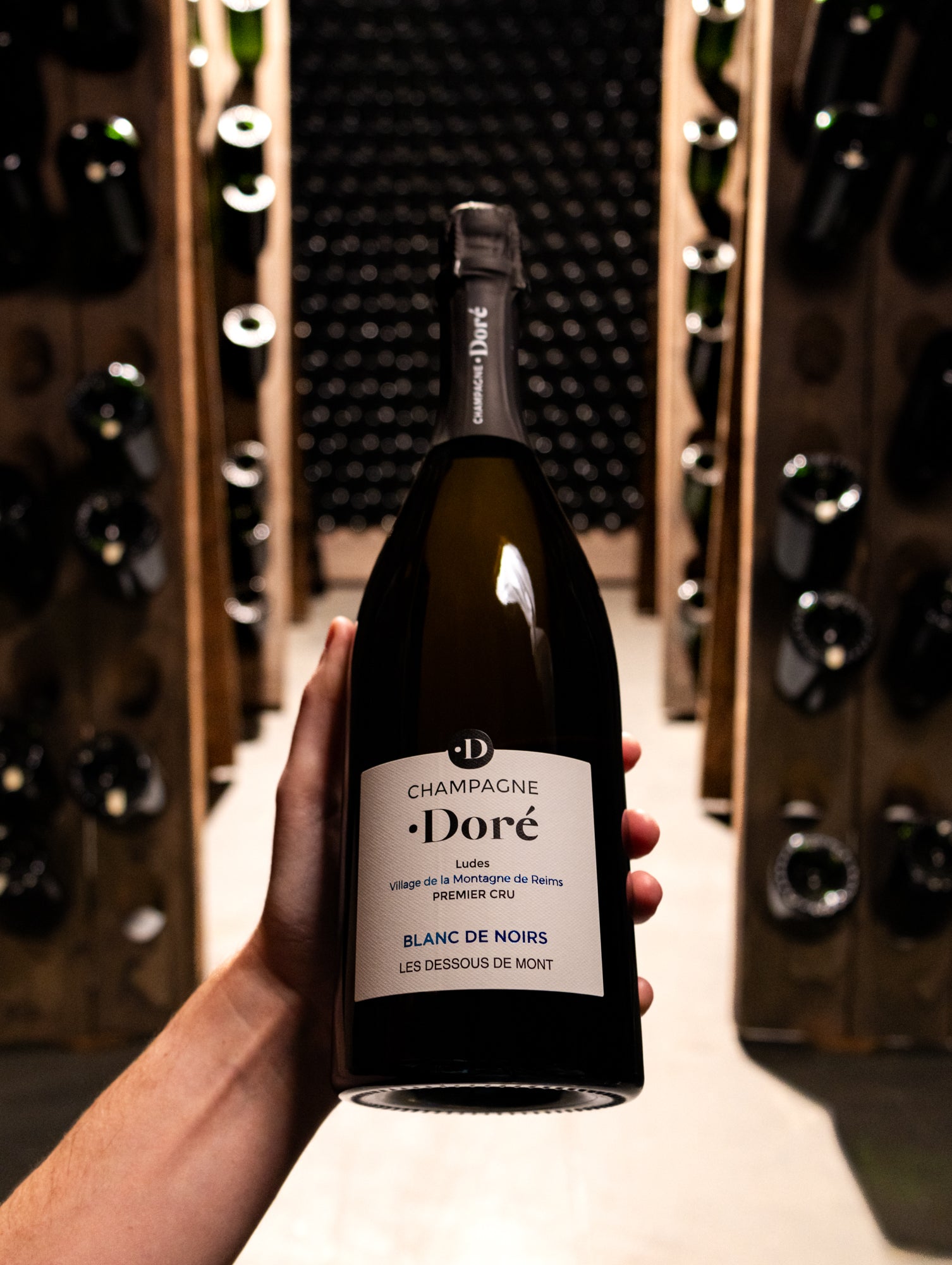 Champagne Doré Blanc de Noirs Ludes Les Dessous de Mont Brut Premier Cru 2019