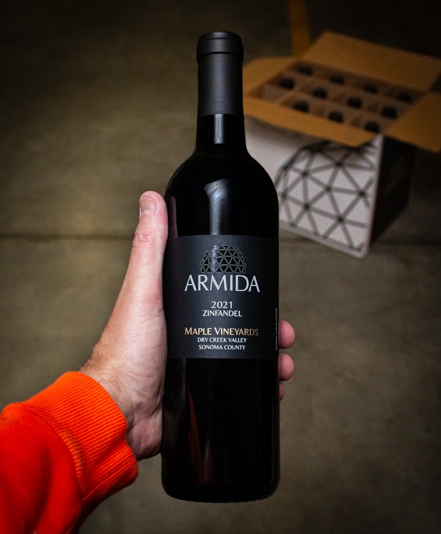 Armida Winery Zinfandel Maple Vineyards Dry Creek Valley Sonoma County 2021