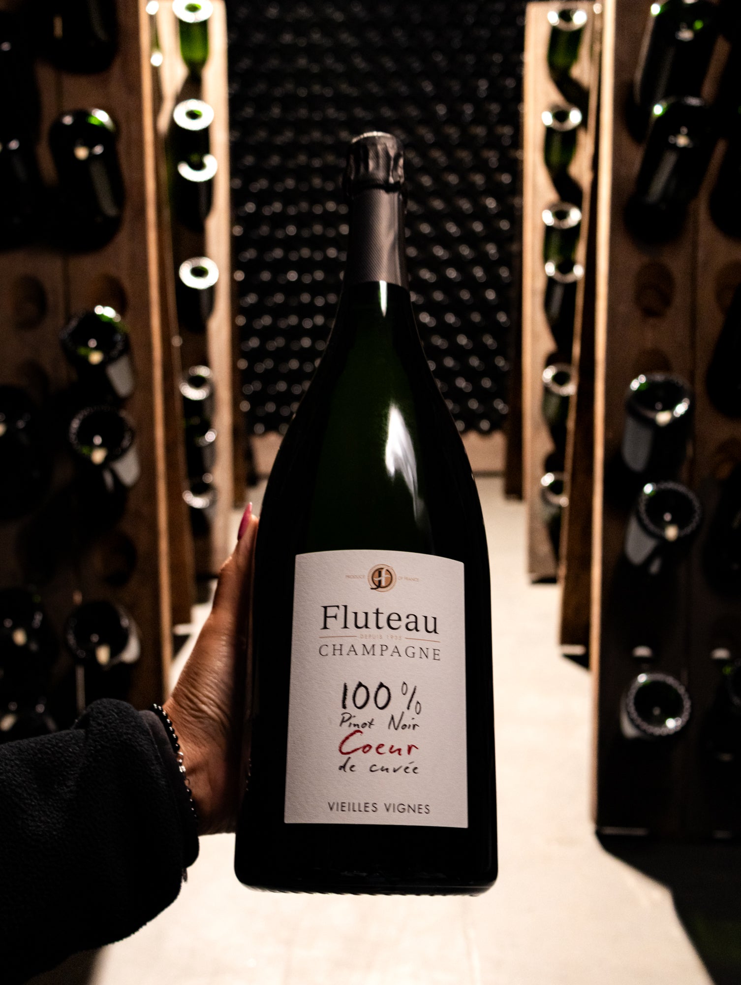 Champagne Fluteau Coeur de Cuvee Vielles Vignes Extra Brut NV (Magnum 1.5L)