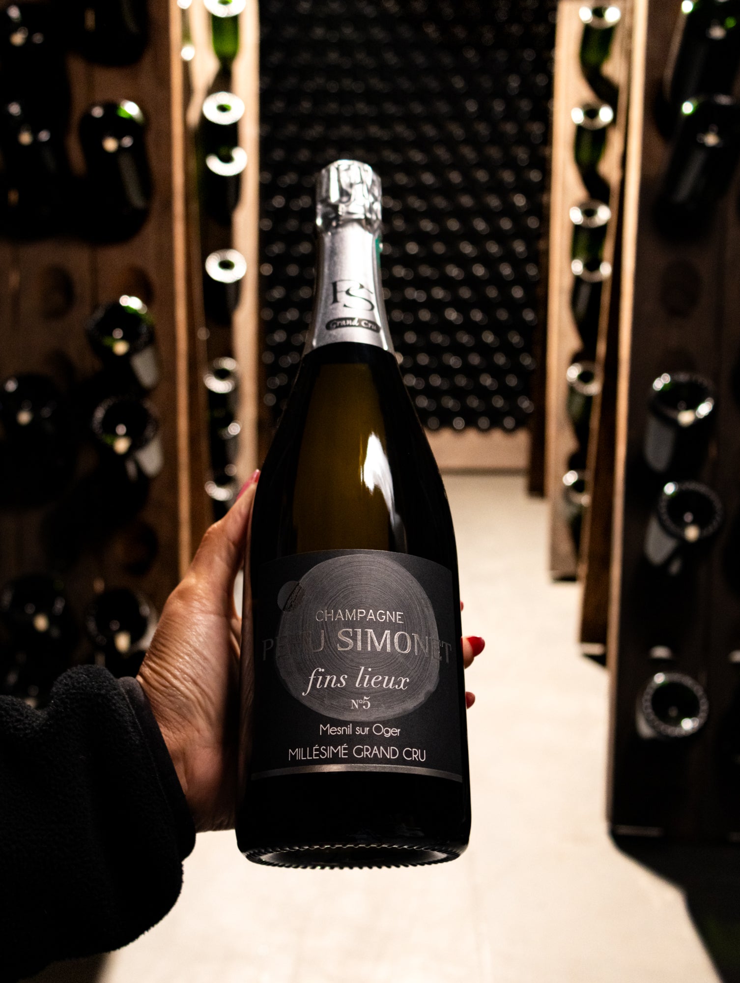 Champagne Pehu-Simonet Blanc de Blancs Fins Lieux N°5 Mesnil Sur Oger Grand Cru 2015