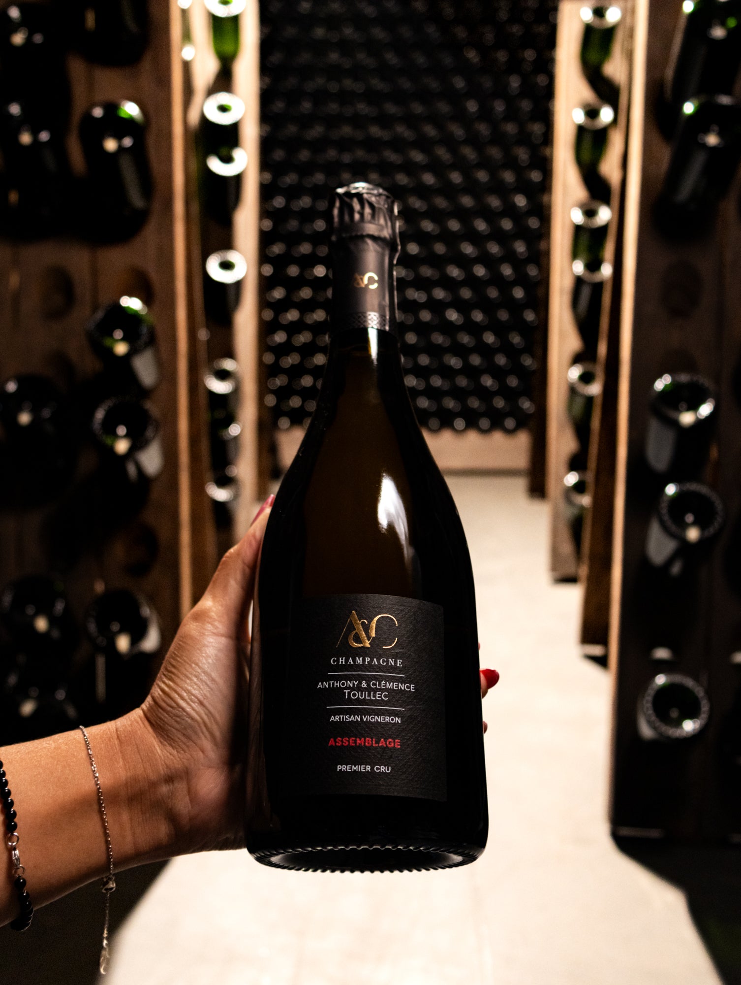 Champagne Anthony & Clémence Toullec Assemblage Extra Brut Premier Cru NV