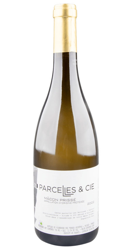 White Burgundy Mâcon Prissé 2022 Terres Secrètes Parcelles and Cie