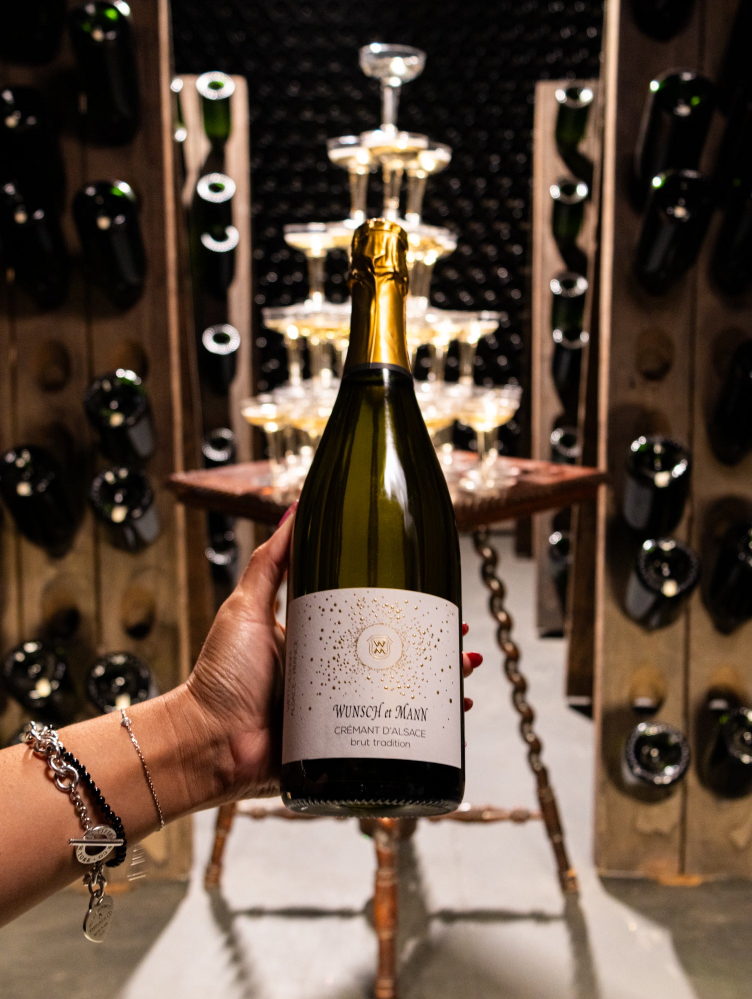 Domaine Wunsch et Mann Crémant D'Alsace Brut Tradition NV