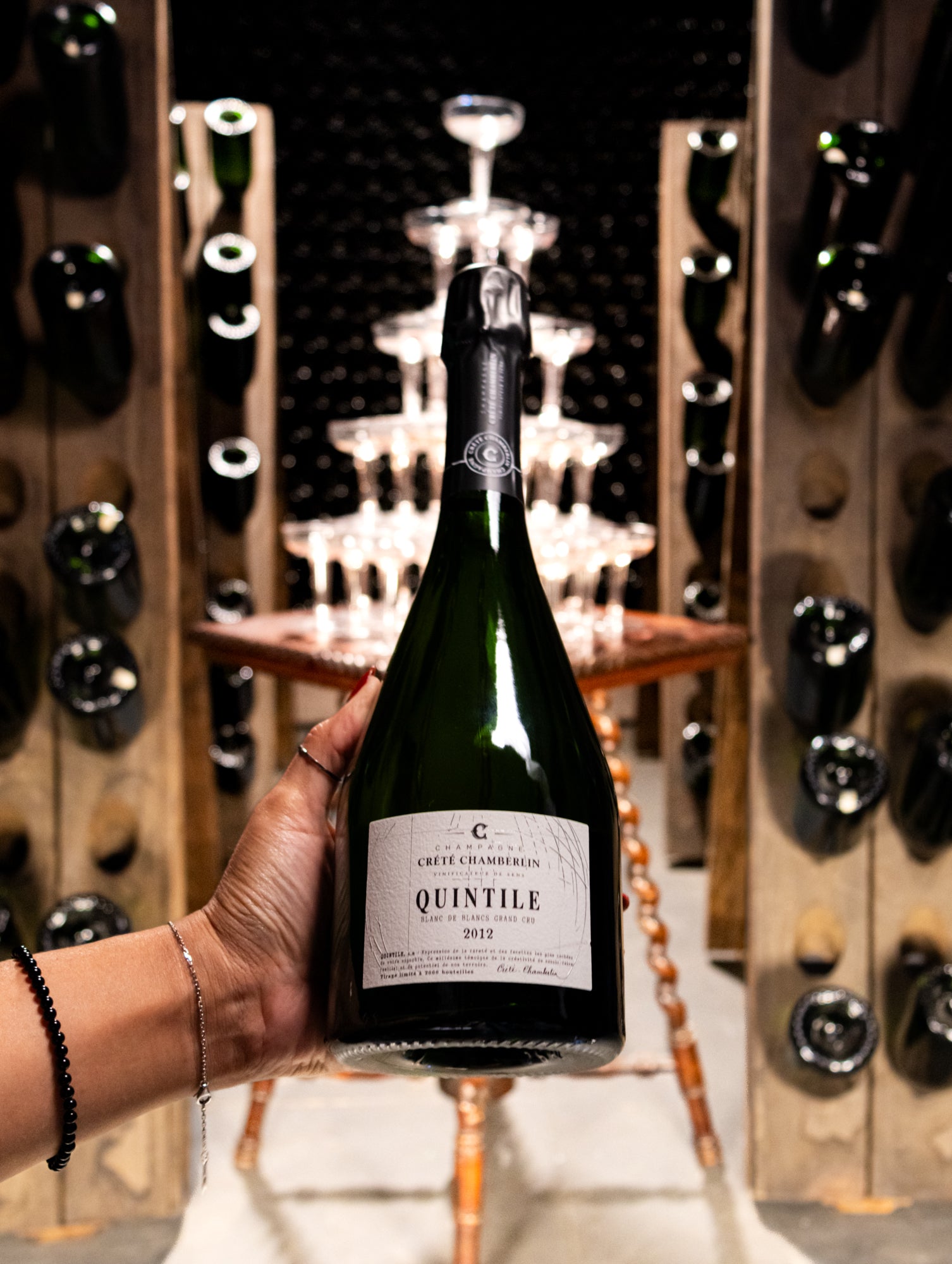Champagne Crètè Chamberlin Blanc de Blanc Quintile Grand Cru 2012 (Disg. October 2022)