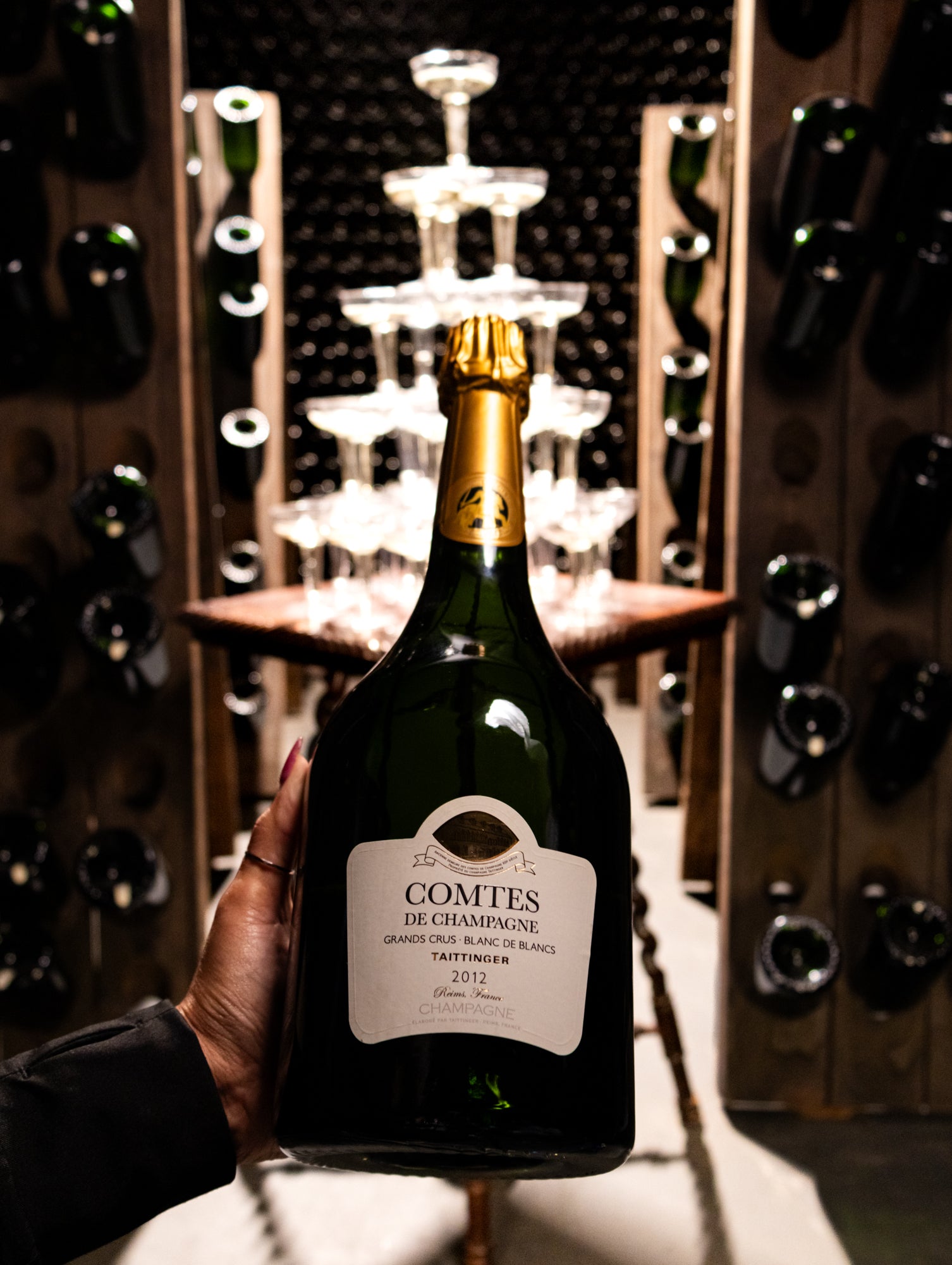Champagne Taittinger Comtes de Champagne Blanc de Blancs Brut Grand Cru 2012 (Magnum 1.5L)