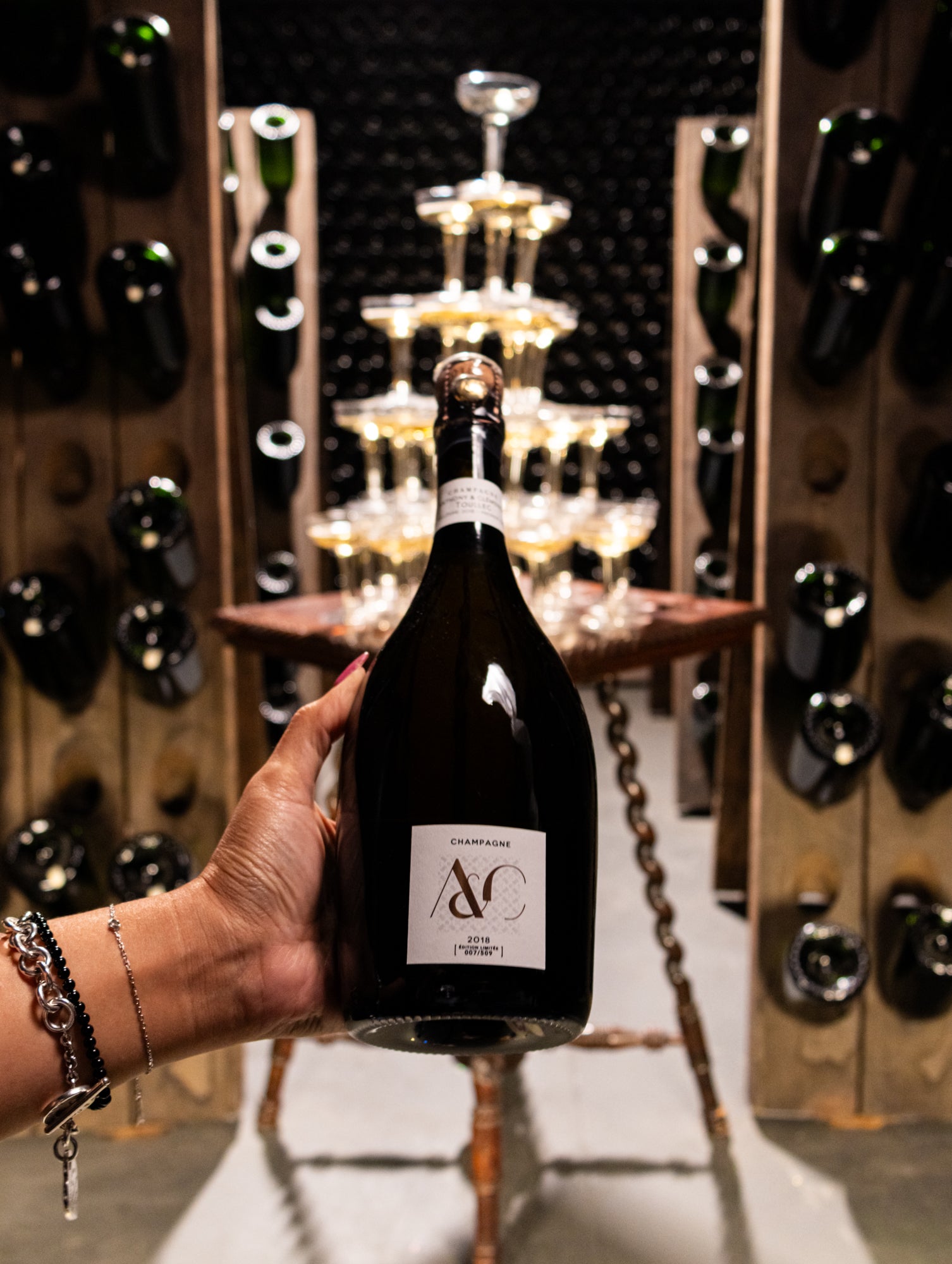 Champagne Anthony & Clémence Toullec Millésime Extra Brut Premier Cru 2018