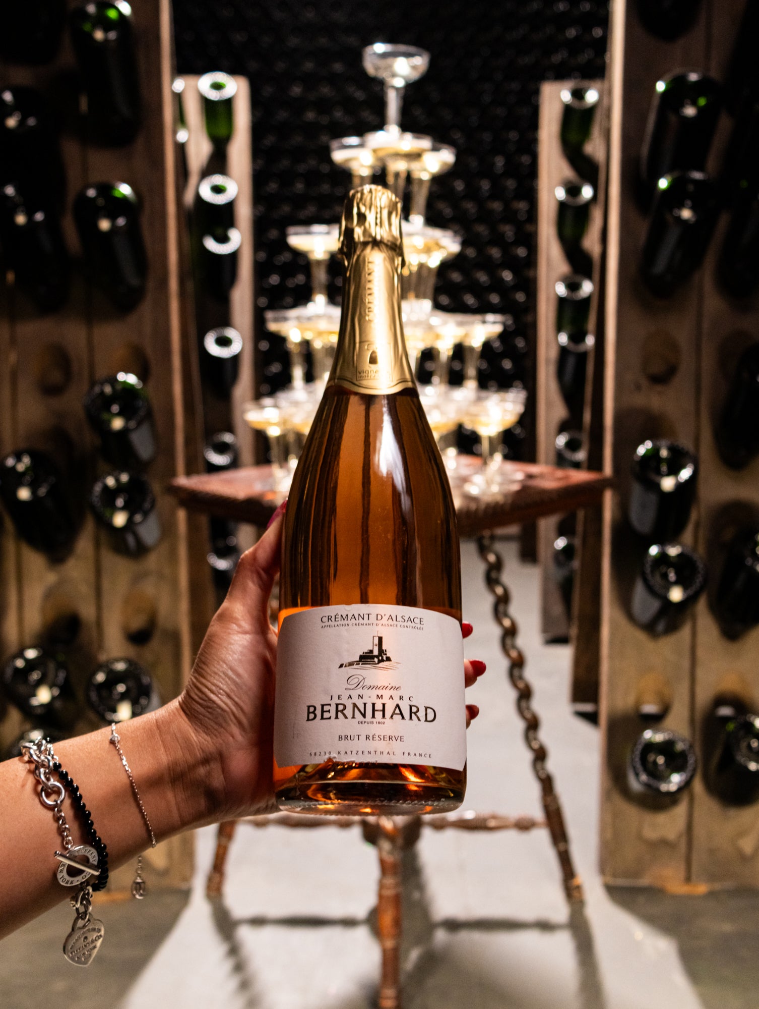 Domaine Jean-Marc Bernhard Crémant d’Alsace Brut Rose Reserve NV