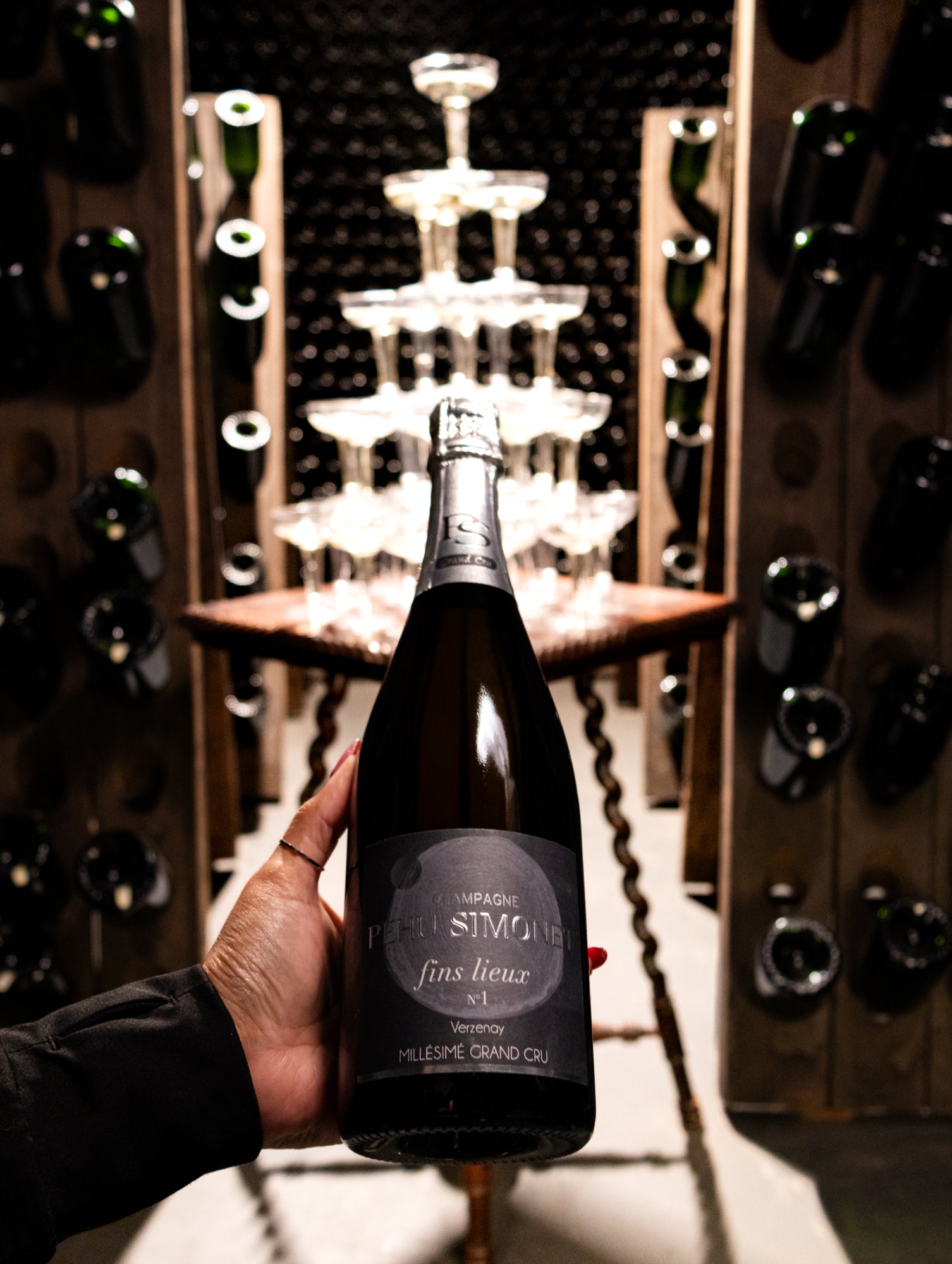 Champagne Pehu-Simonet Blanc de Noirs Fins Lieux n°1 Les Perthois Verzenay Grand Cru 2014