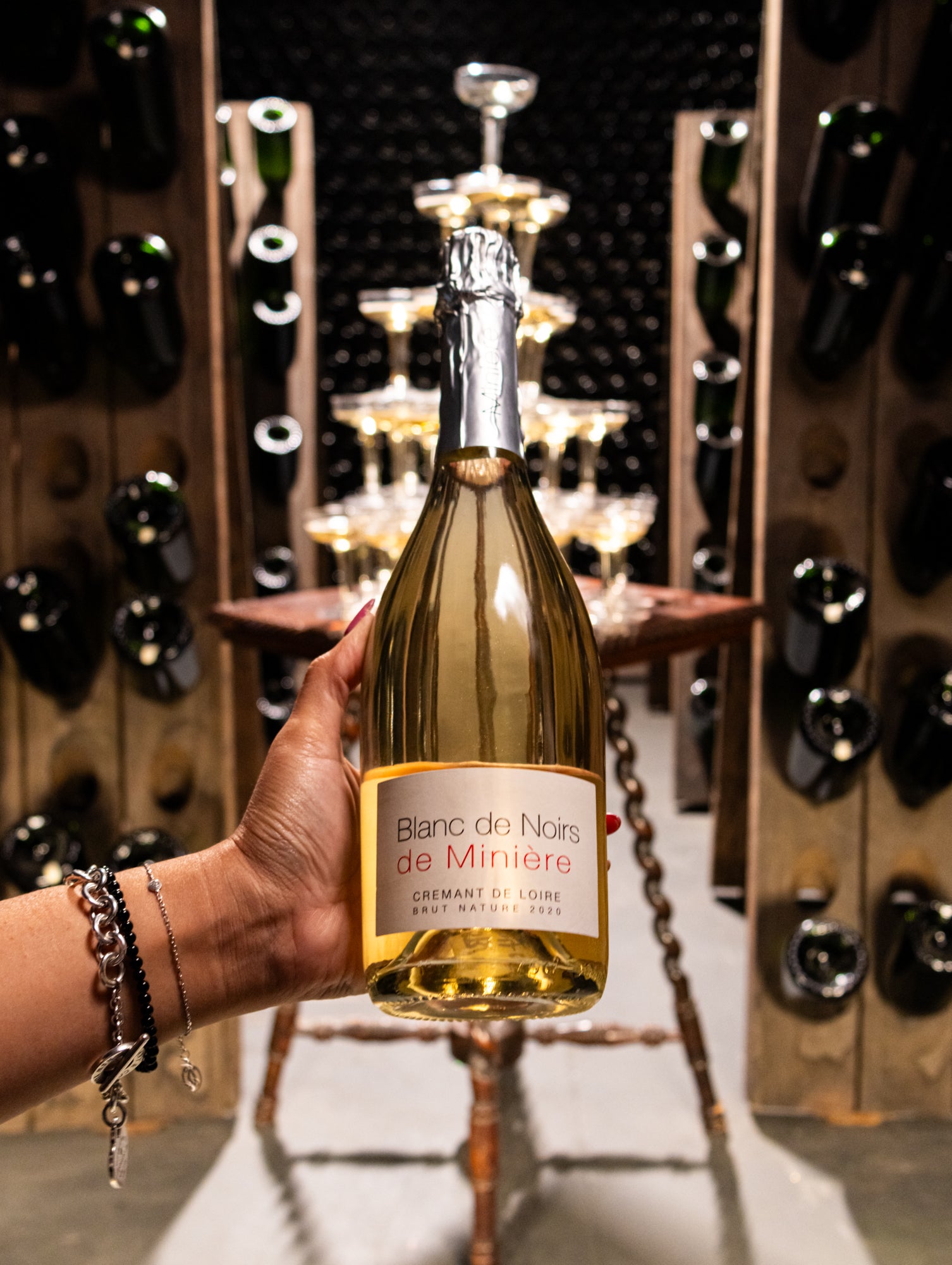 Château de Minière Blanc de Noirs Bulles de Minière Cremant d'Loire NV