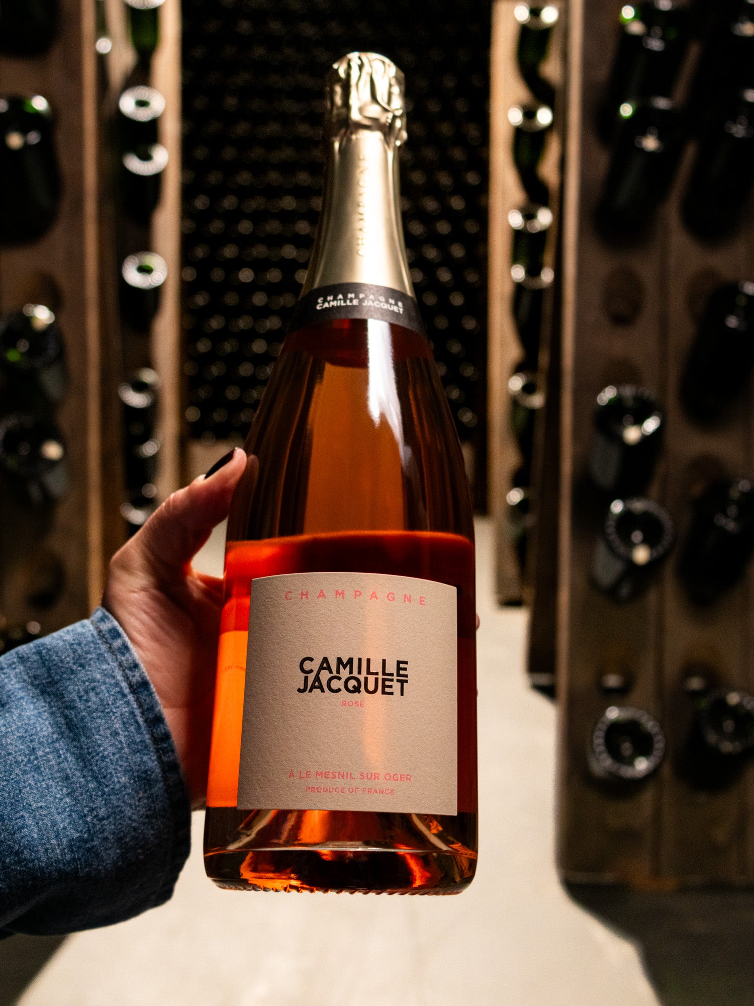 Champagne Camille Jacquet Rosé A Le Mesnil-sur-Oger Brut NV