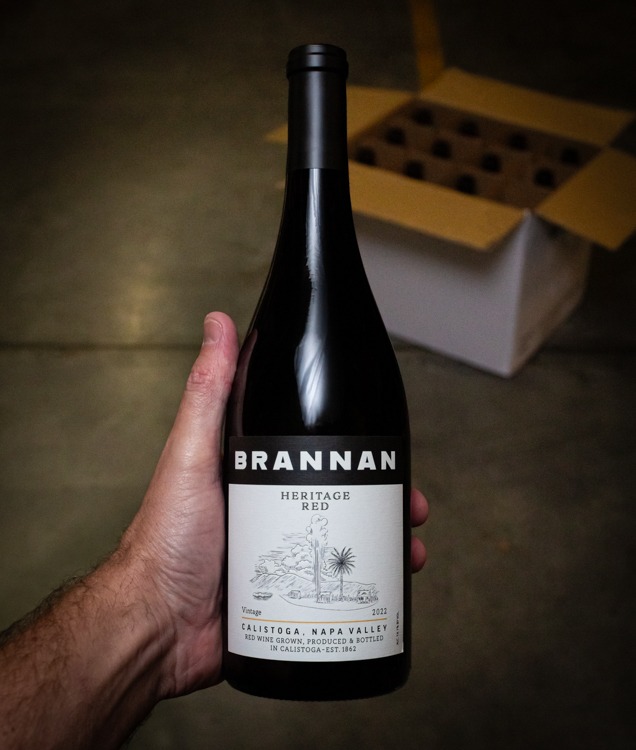 Brannan Wines Heritage Red Calistoga Napa Valley 2022