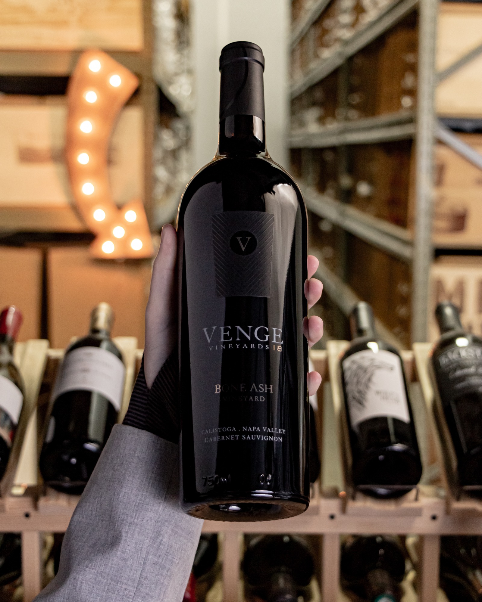 Venge Vineyards Cabernet Sauvignon Bone Ash Vineyard Calistoga Napa Valley 2018