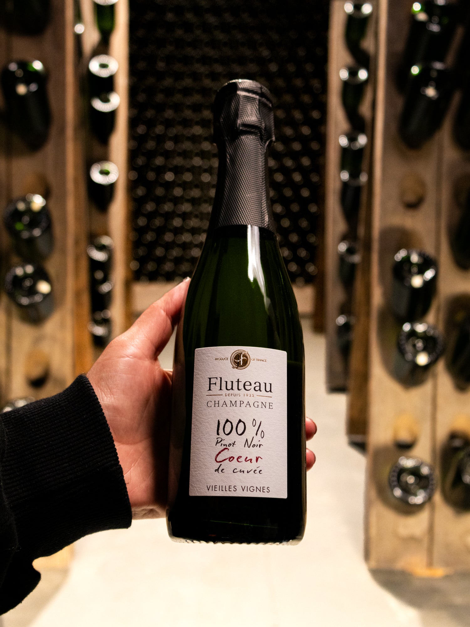 Champagne Fluteau Coeur de Cuvée Extra Brut NV (Half Bottle 375mL)