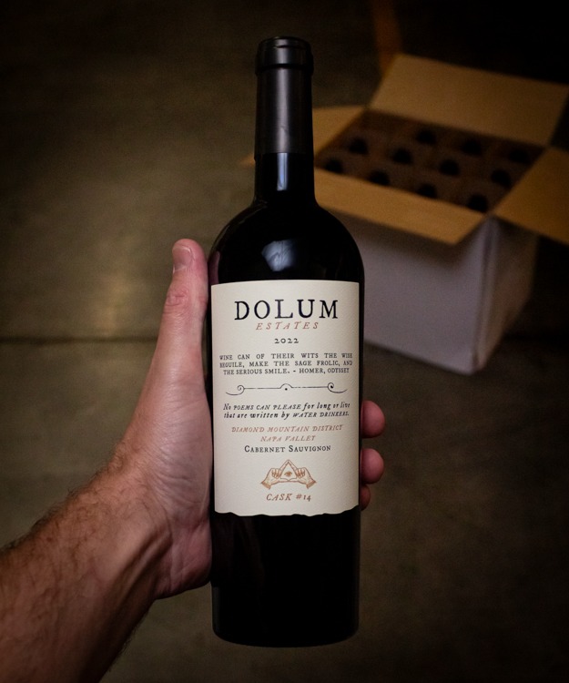 Dolum Estates Cabernet Sauvignon Cask #14 Diamond Mountain District Napa Valley 2022