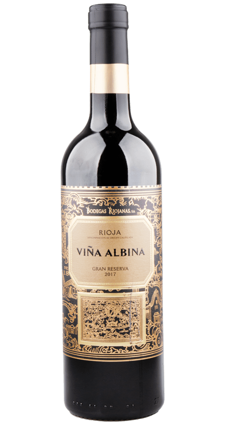 94 Pt. Viña Albina Gran Reserva Rioja 2017