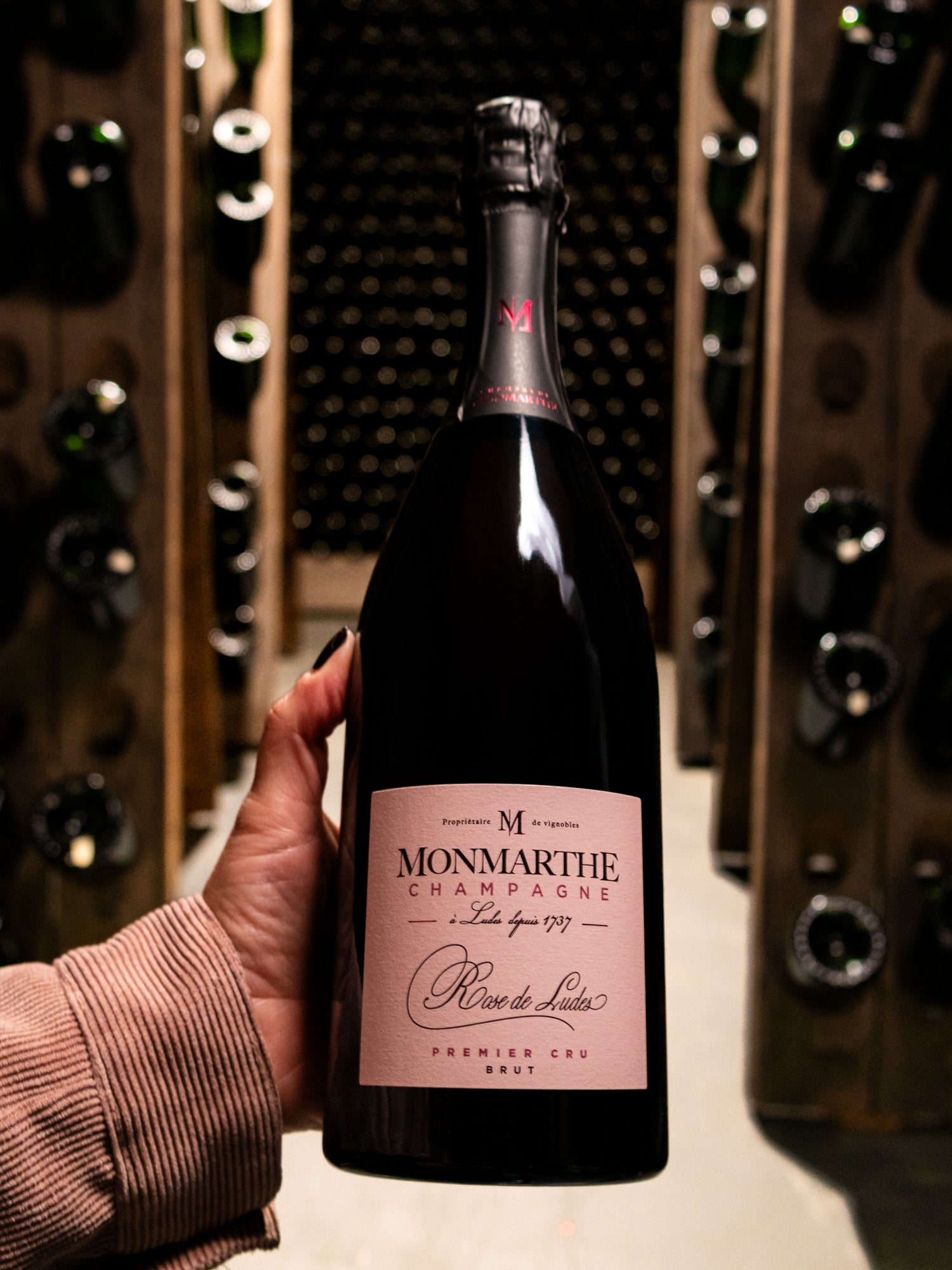 Champagne Monmarthe Rosé de Ludes Brut Premier Cru NV