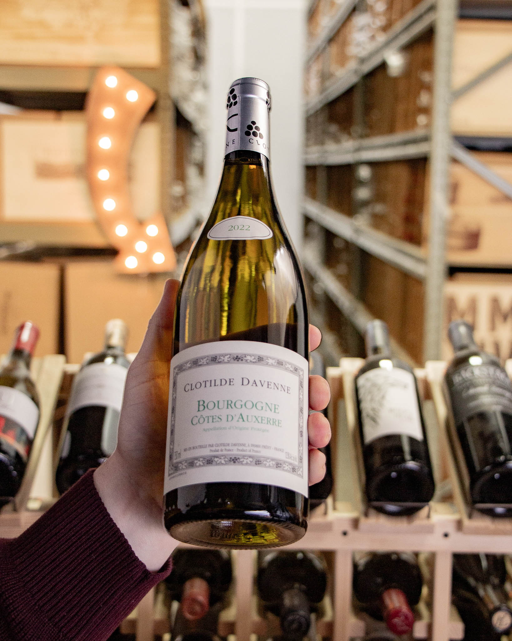 Clotilde Davenne Côtes d'Auxerre Bourgogne Blanc 2022