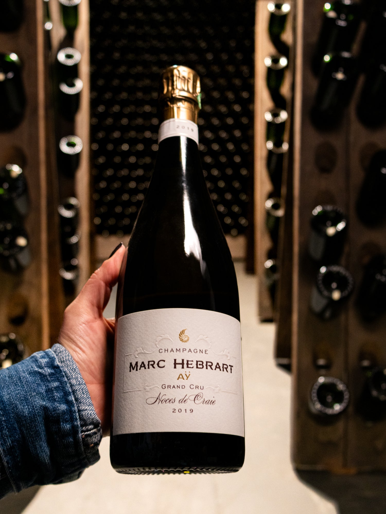 Champagne Marc Hebrart Blanc de Noirs Noces de Craie Extra Brut 2019