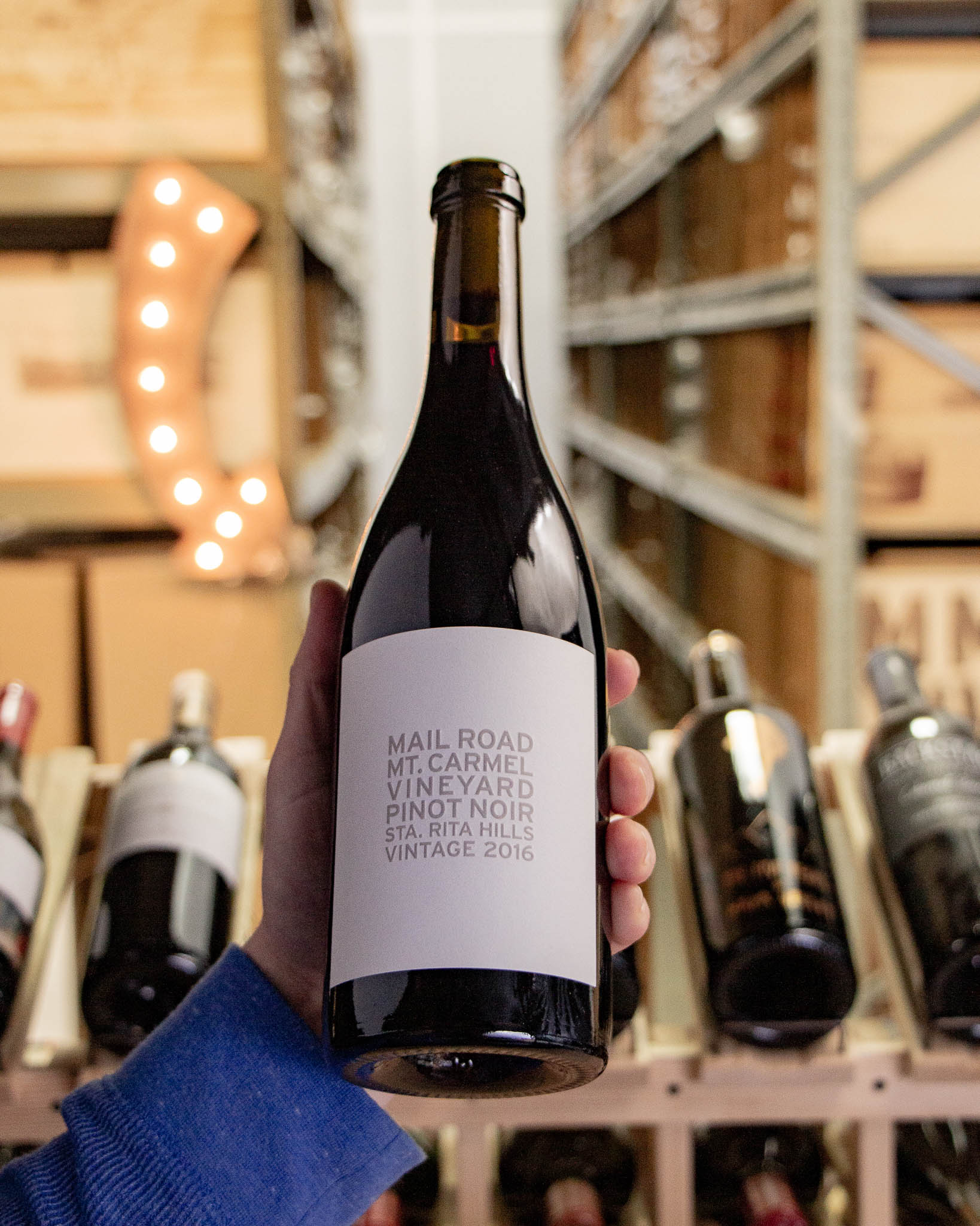 Mail Road Pinot Noir Mt. Carmel Vineyard Sta. Rita Hills 2016