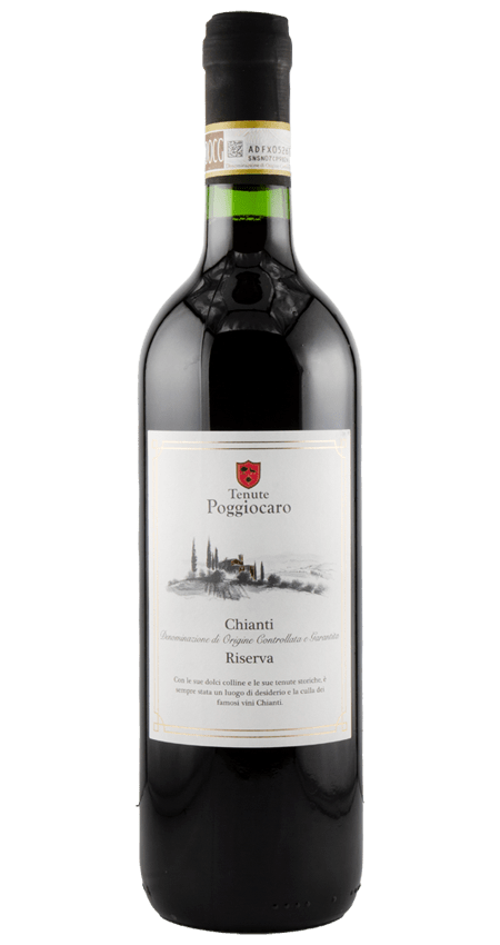 96 Pt. Tenute Poggiocaro Chianti Riserva DOCG 2021