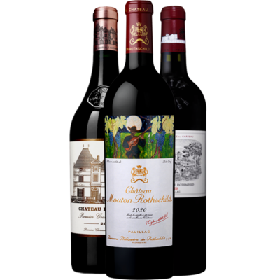 2020 First Growths (Lafite, Mouton, Haut-Brion) 3-Pack