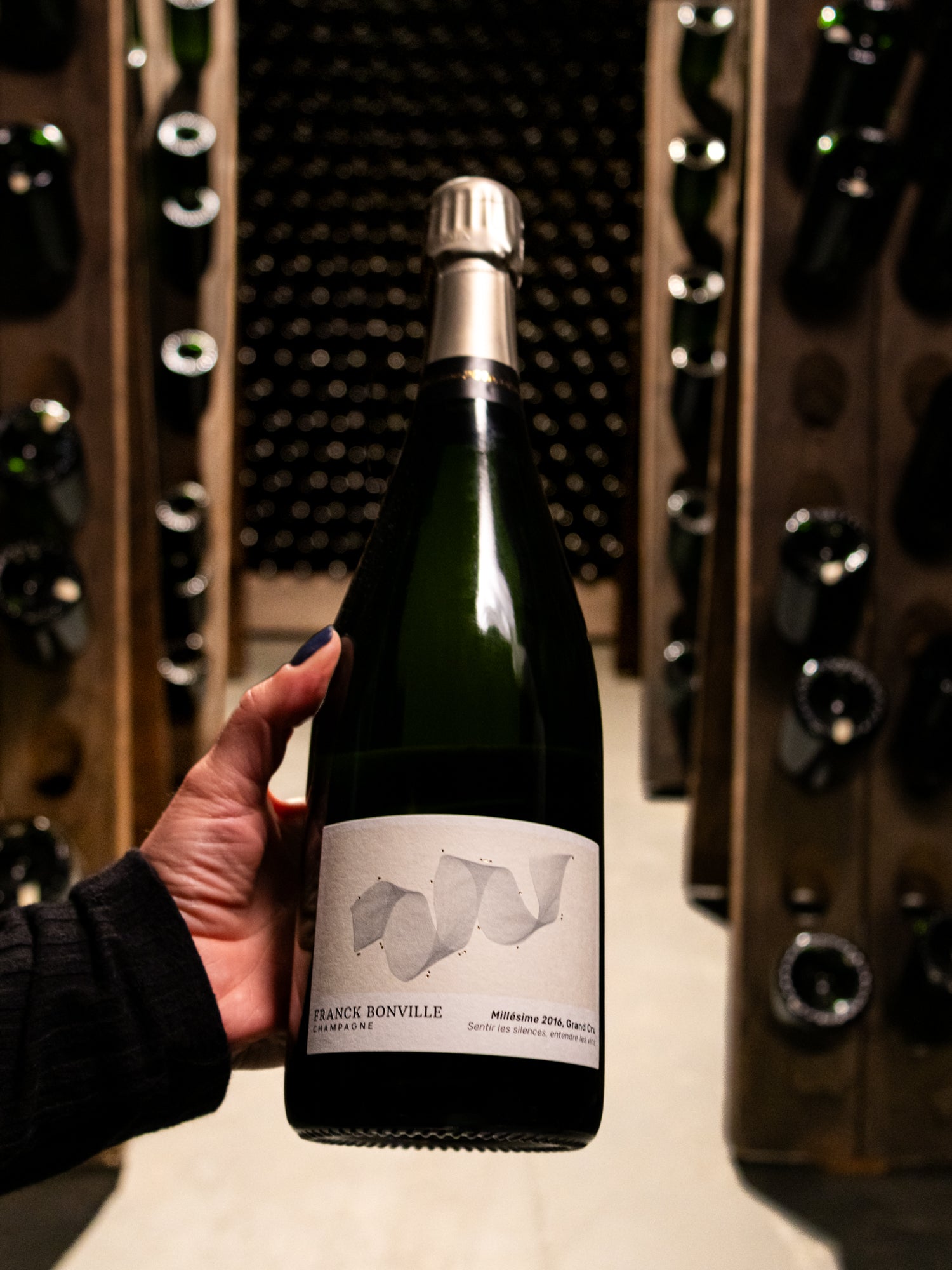 Champagne Franck Bonville Blanc de Blancs Millésimé Brut Grand Cru 2016