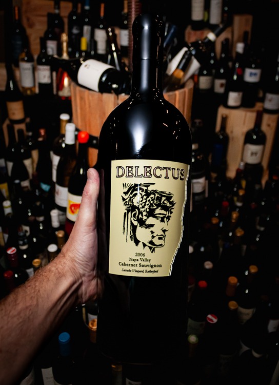 Delectus Cabernet Sauvignon Sacrashe Vineyard Rutherford Napa Valley 2006 (Double Magnum 3L)(ETCHED)